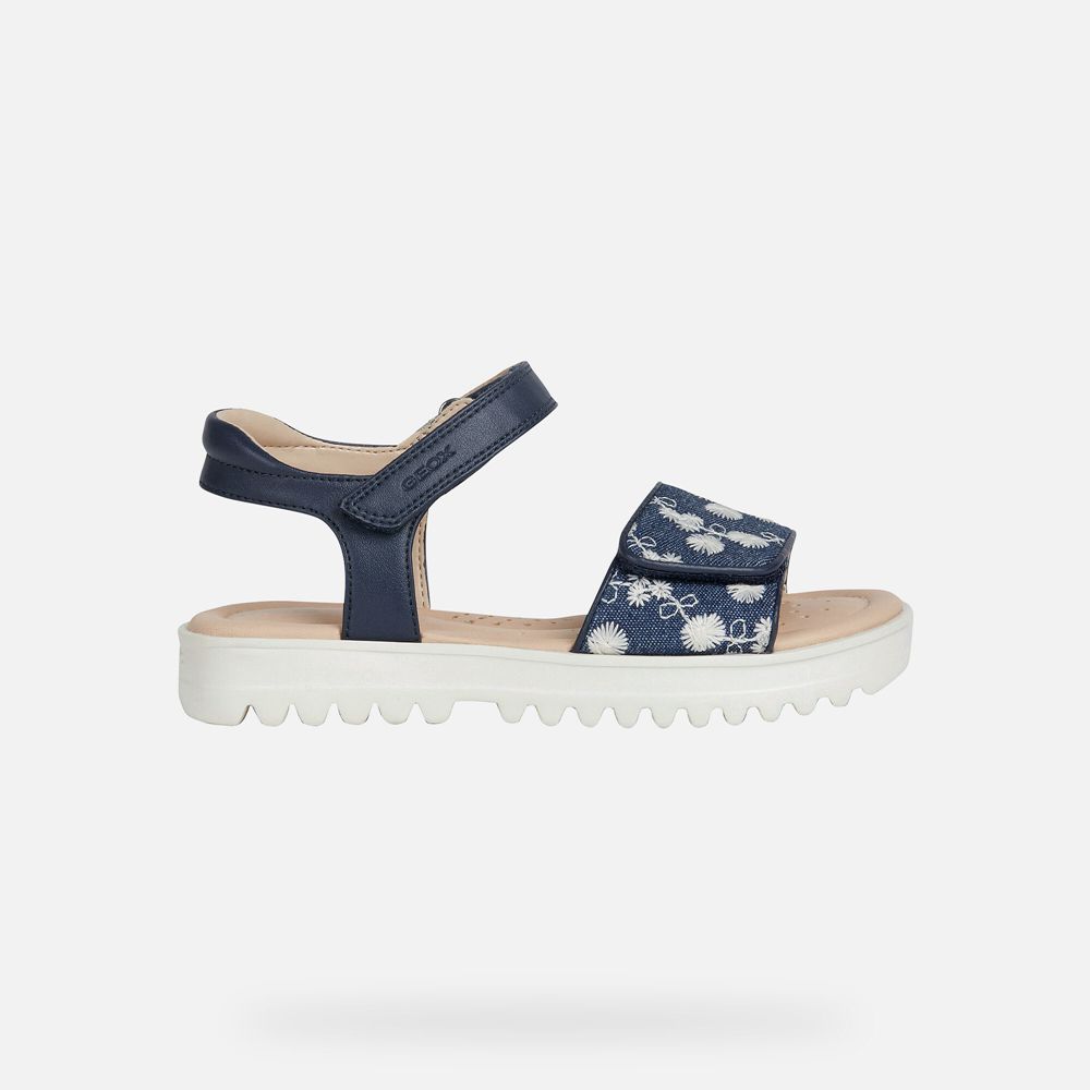 Sandales Geox Coralie - Bleu Marine - Fille 539782-IDP